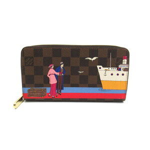 Louis Vuitton Zippy Wallet Atlantic Cruise Round Long Brown